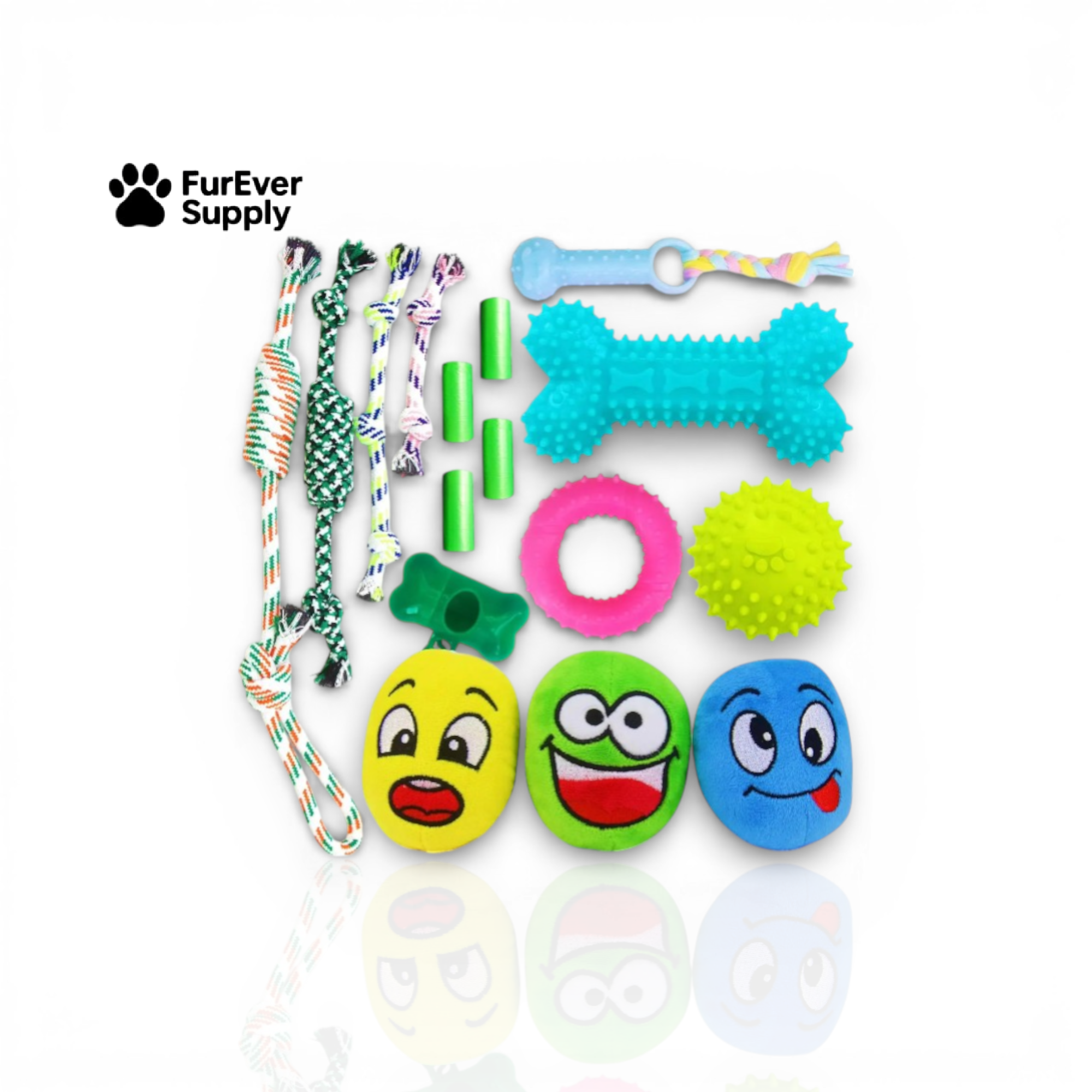 16-Piece Puppy Toy & Walk Essential Bundle