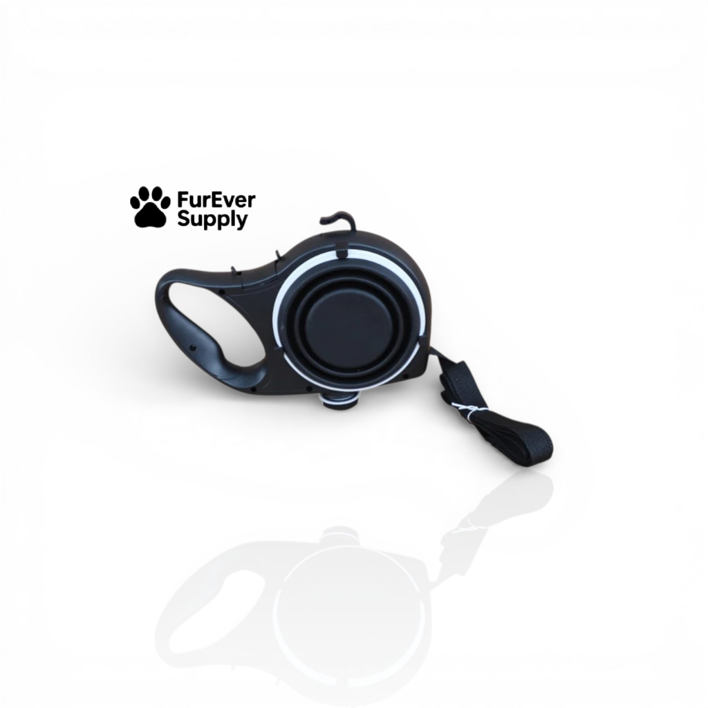 3 In 1 Dog Leash- Leash, Bowl & Water Storage