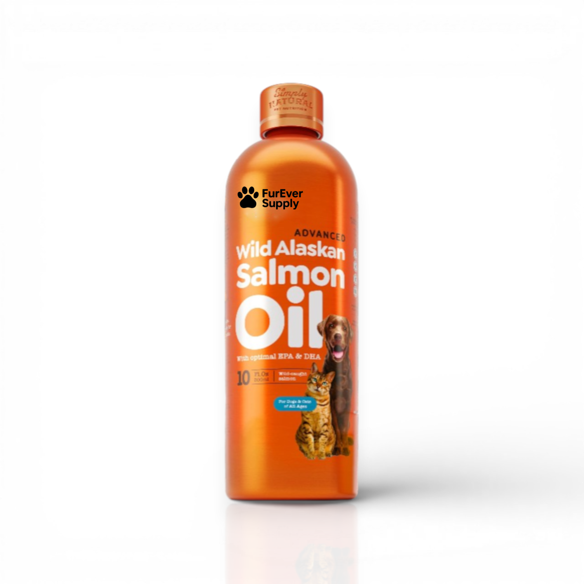 Wild Caught Alaskan Salmon Oil with COD Liver Oil