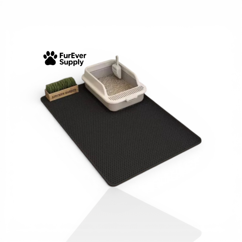 Double-Layer Cat Litter Mat